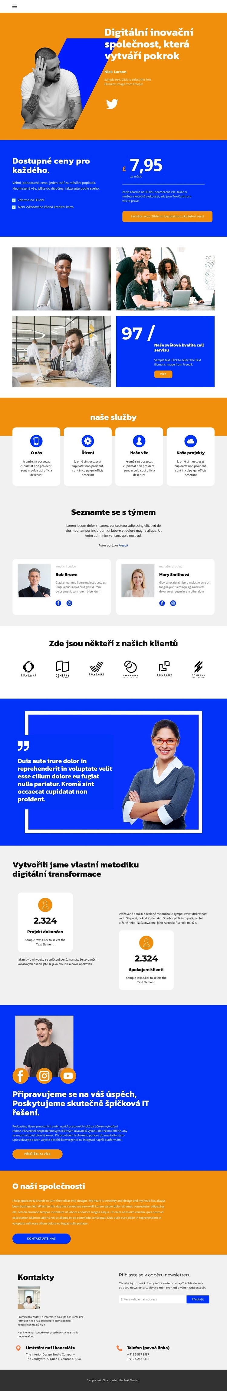 Pracujte společně na úspěchu Šablona CSS