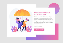 Public Investments In Social Insurance Google Fonts
