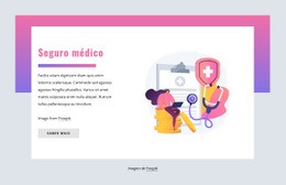 Seguro Médico - Construtor De Sites Criativos E Multifuncionais