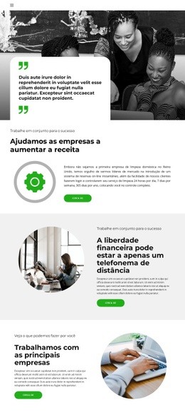 Liberdade Financeira - Design De Site Fácil