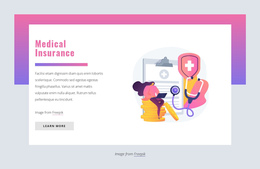 Medical Insurance Website Creator