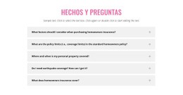 Preguntas Comunes Sobre Seguros - Creador De Sitios Web Moderno