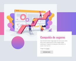 Compañía De Seguros - Hermosa Plantilla HTML5