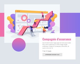 Compagnie D'Assurance Modèle HTML CSS Simple