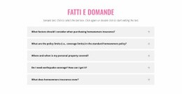 Domande Comuni Sull'Assicurazione - Modello Personalizzabile