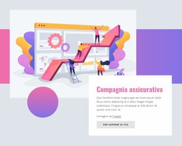 Compagnia Assicurativa - Bellissimo Modello HTML5