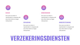 Verzekeringsdiensten - WordPress-Thema-Inspiratie