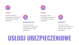 Usługi Ubezpieczeniowe Szablon CSS