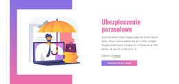 Witryna HTML Dla Ubezpieczenie Parasolowe