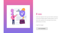 Landing HTML Dla O Firmie Ubezpieczeniowej