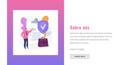 Inspiração De Site Para Sobre A Seguradora