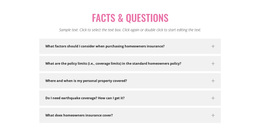 Common Insurance Questions - Customizable Template