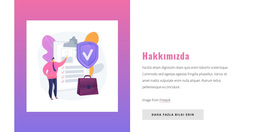 Sigorta Şirketi Hakkında - Ücretsiz WordPress Teması