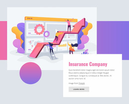 Insurance Company - Mockup Design