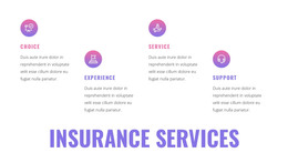 Insurance Services WordPress Theme
