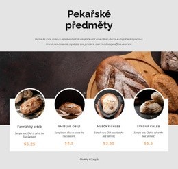 Naše Každodenní Pekárna Chleba – Stažení Šablony HTML