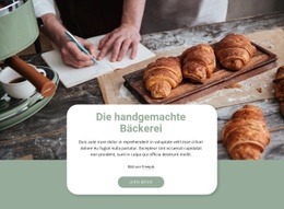 Einseitenvorlage Für Gesund Und Lecker Backen