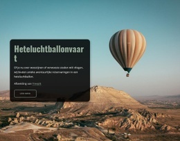 Heteluchtballonvlucht Tour Beheer