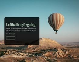 Luftballongflygning Wordpress För Sidor