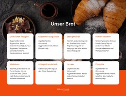 Gutes Brot Zu Backen Ist Eine Kunst Einfache CSS-Vorlage