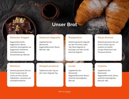Gutes Brot Zu Backen Ist Eine Kunst – Fertiges Website-Design