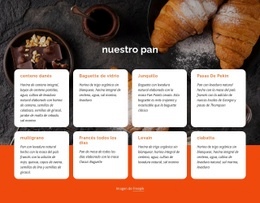 Diseño De Sitio Web Premium Para Hacer Un Buen Pan Es Un Arte