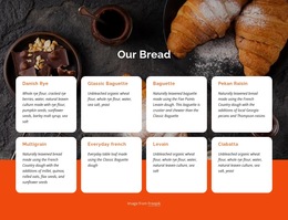 HTML5 Theme For Baking Good Bread Is An Art