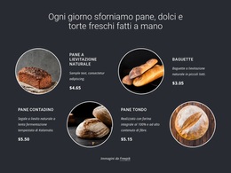 Il Tema WordPress Più Creativo Per Sforniamo Il Pane Fresco