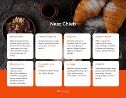 Motyw HTML5 Dla Pieczenie Dobrego Chleba To Sztuka