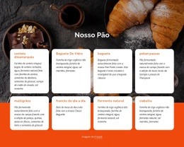 Designer De Site Para Assar Um Bom Pão É Uma Arte