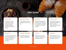 Att Baka Gott Bröd Är En Konst – Enkelt WordPress-Tema