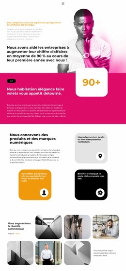 Solutions Exceptionnelles - Page De Destination Gratuite