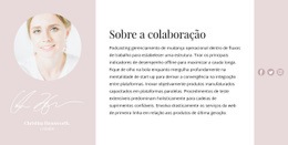 Maquete De Site Multifuncional Para Sobre Nosso Criador