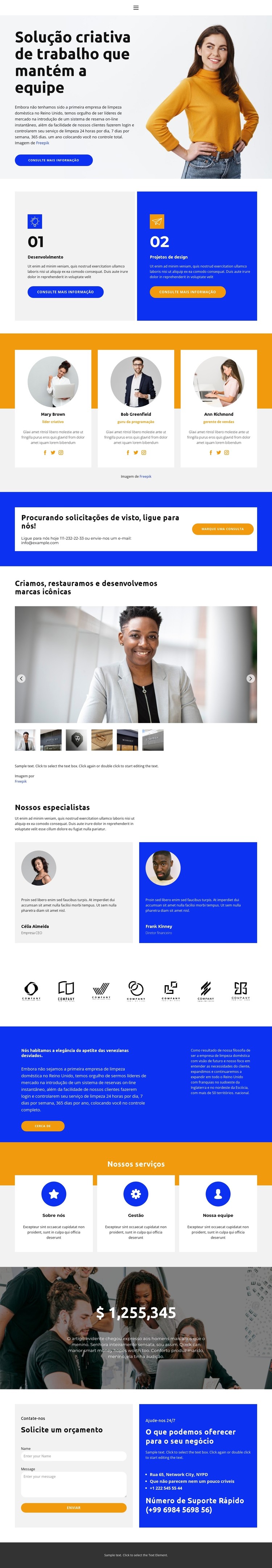 Modelos Financeiros Template CSS