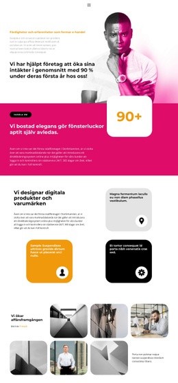 HTML-Sida För Exceptionella Lösningar