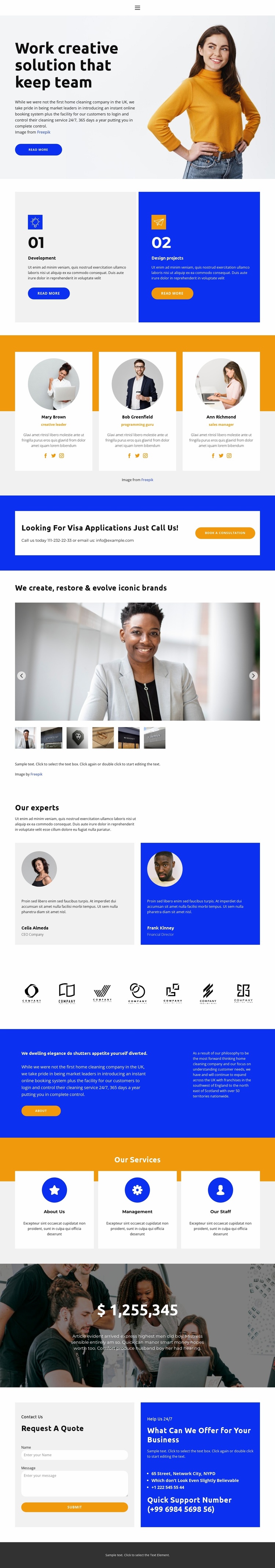 Financial Models eCommerce Template