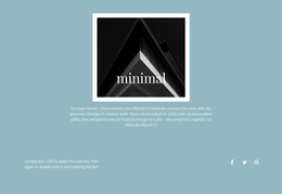 Minimale Agentur – Kreatives, Vielseitiges WordPress-Theme