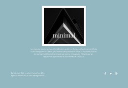 La Meilleure Conception De Site Web Pour Agence Minimale