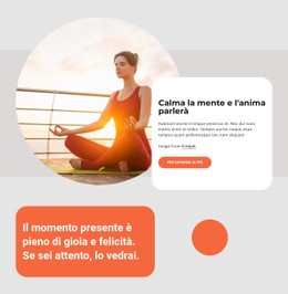 Yoga E Pratica Di Meditazione Download Gratuito Del Modello CSS