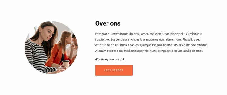 Over ons adviesbureau Joomla-sjabloon