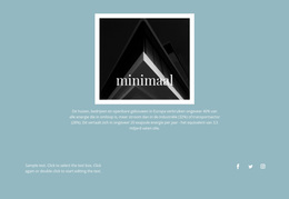 Minimaal Bureau - Creatief, Multifunctioneel WordPress-Thema