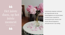 Geweldig Website-Ontwerp Voor Mooie Quote