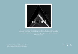 Minimal Agency - Beautiful Web Page Design