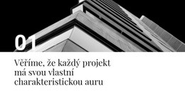 Náš První Projekt – Přizpůsobitelná Šablona