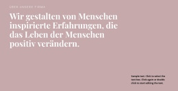 Zwei Überschriften Und Text Im Hintergrund #Html5-Template-De-Seo-One-Item-Suffix