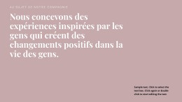 Deux Titres Et Texte Sur Fond - Modèles De Maquette