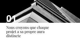 Notre Premier Projet – Modèle Personnalisable