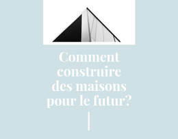 Projet De Construction À La Mode - Glisser-Déposer Le Modèle Joomla