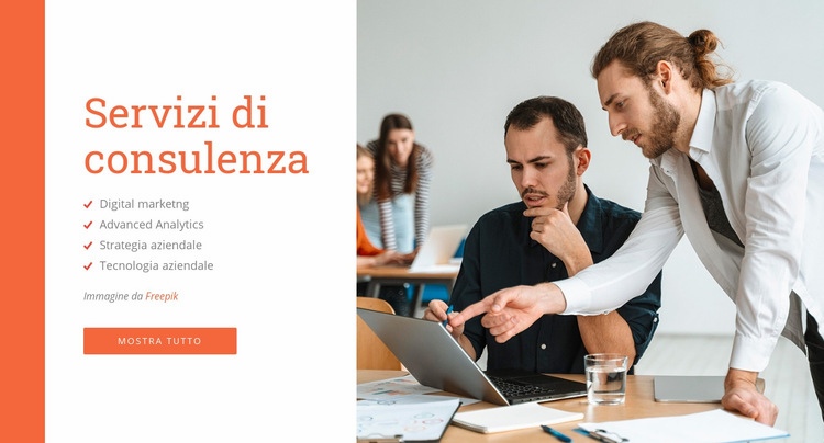 Le nostre persone e la nostra leadership Costruttore di siti web HTML