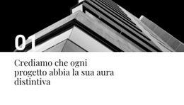 Il Nostro Primo Progetto - Bellissimo Design Del Sito Web